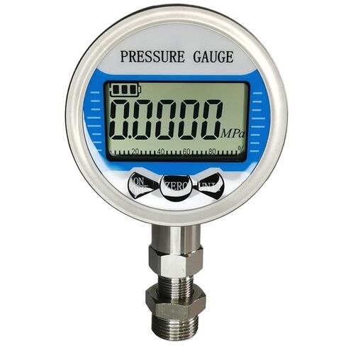 1pcs 1/4 Thread 100Mm Dial 0-60Mpa Gas Water Oil Air Fuel Pressure Measurement Gauge LCD Display in Saudi Arabia