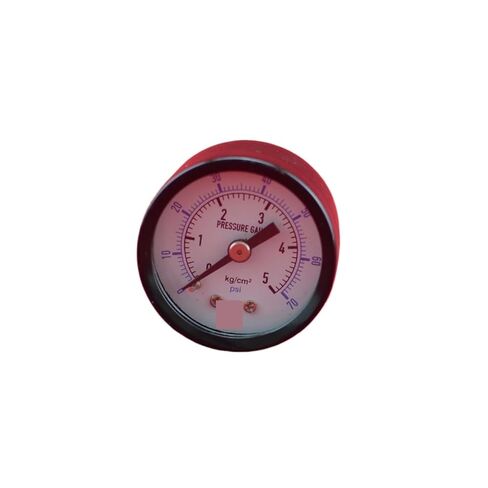 1pc 1.5" 40mm 70psi Dry Pressure Gauge,5kg/cm2 5bar Manometer,PT1/8 Back Thread in Saudi Arabia