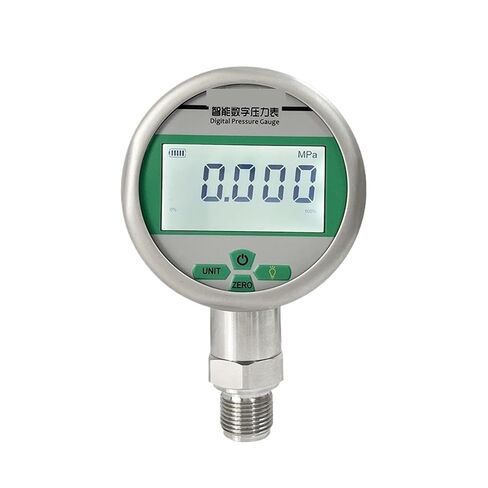 1pcs Battery Pressure Gauge Electronic Oil Water and Gas Pressure Gauge Stainless Steel Intelligent SP07v2(-100kPa-100kPa) in Kuwait