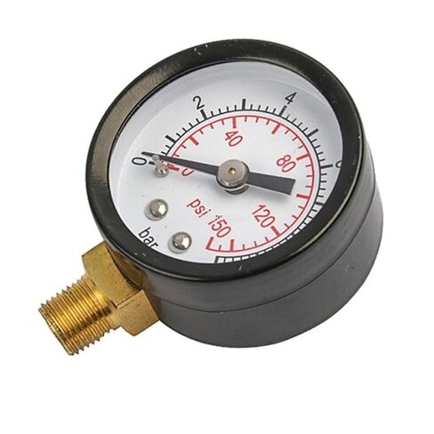 1pc Pool Filter Water Pressure Gauge Meter Manometer 1/8" NPT Thread(Vacuum Gauge) in Kuwait