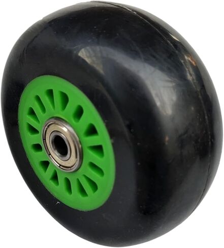 1pcs Scooter Wheels 100mm Rear Wheels 100mm Scooter Replacement Wheels for 3-Wheeled with ABEC 9 Bearings (Red) in Kuwait