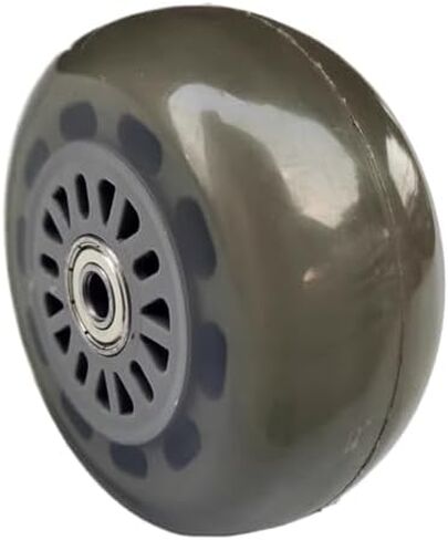 1pcs Scooter Wheels 100mm Rear Wheels 100mm Scooter Replacement Wheels for 3-Wheeled with ABEC 9 Bearings (Red) in Kuwait
