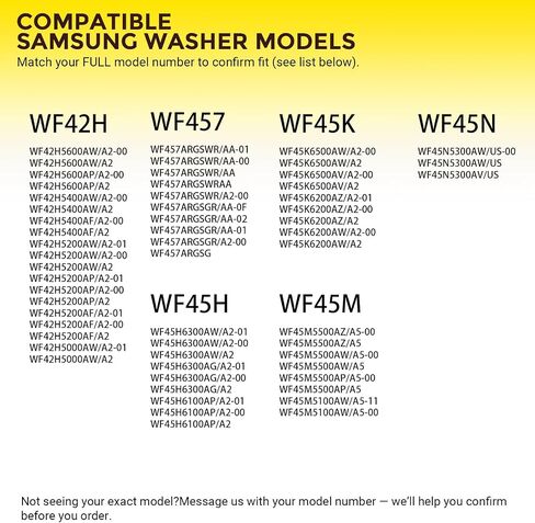 WF42H5000AWA2 WF42H5200AFA2 WF42H5200APA2 Shock Absorber Kit for Samsung | WF42H5200AWA2 WF42H5600AWA2 WF45K6500AVA2 WF45K6500AWA2 WF45M5500AWA5 WF50K7500AVA2 WF50K7500AWA2; for Samsung washers. in Kuwait