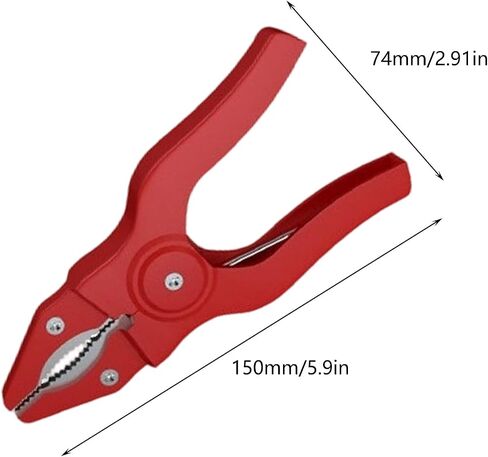 ordinarYone Insulated 50A Copper Alligators Clip Electrical Clamps for Industrial and Laboratory Use in Kuwait