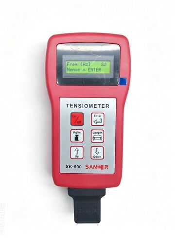 جهاز قياس شد الحزام المحمول SK-500 – يقيس التردد والشد (10-800 هرتز) للأحزمة V/المسننة/المضلعة. يحسن الأداء ويطيل عمر الحزام. يحدث قياس عدم الاتصال بواسطة ضوء الأشعة تحت الحمراء in Kuwait