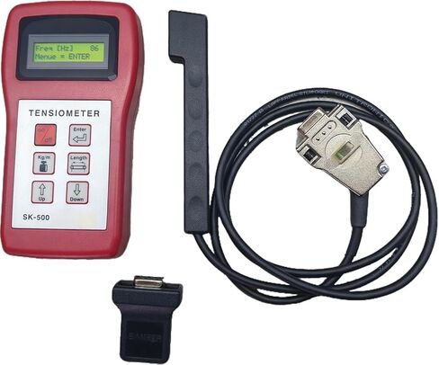 جهاز قياس شد الحزام المحمول SK-500 – يقيس التردد والشد (10-800 هرتز) للأحزمة V/المسننة/المضلعة. يحسن الأداء ويطيل عمر الحزام. يحدث قياس عدم الاتصال بواسطة ضوء الأشعة تحت الحمراء in Kuwait