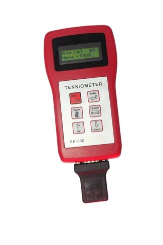 جهاز قياس شد الحزام المحمول SK-500 – يقيس التردد والشد (10-800 هرتز) للأحزمة V/المسننة/المضلعة. يحسن الأداء ويطيل عمر الحزام. يحدث قياس عدم الاتصال بواسطة ضوء الأشعة تحت الحمراء in Kuwait