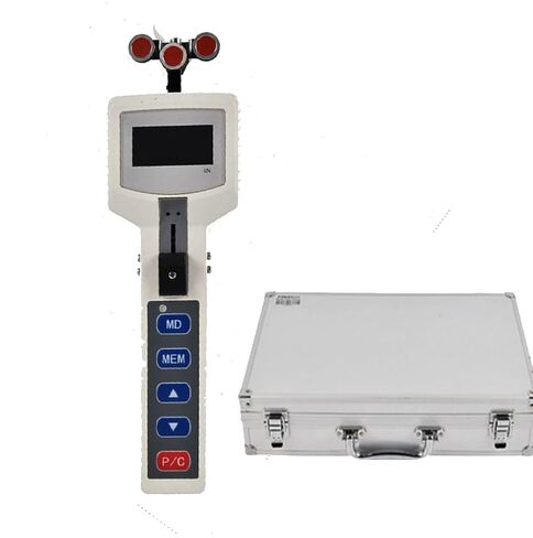 Digital Wire Rope Tensiometer Used in Wire and Cable Tensile Chemical Fiber Metal Wire with Accuracy 2.5% Tension Range 40 to 2000cN Measuring Head Width 65mm Six Units cN gf OZ Kgf N lb USB in Kuwait