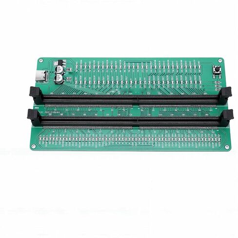 جهاز اختبار الذاكرة DDR4 من GOWENIC، محلل تشخيصي بفتحة مزدوجة للكشف عن أخطاء الدائرة القصيرة للأجهزة، مع طاقة من النوع C لفنيي تكنولوجيا المعلومات لإصلاح الكمبيوتر in Kuwait