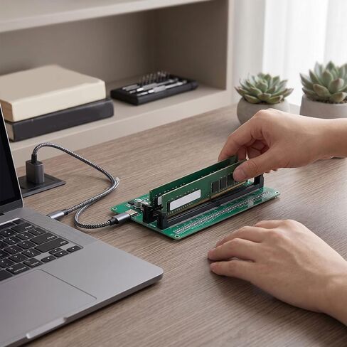 جهاز اختبار الذاكرة DDR4 من GOWENIC، محلل تشخيصي بفتحة مزدوجة للكشف عن أخطاء الدائرة القصيرة للأجهزة، مع طاقة من النوع C لفنيي تكنولوجيا المعلومات لإصلاح الكمبيوتر in Kuwait