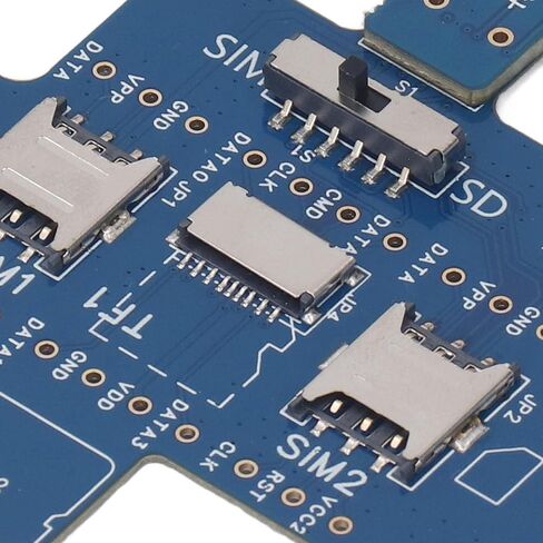 ViaGasaFamido Universal Smartphone Test Board Electronic Component Cell Phone Signal Tester with Dual SIM Card Memory Card Phone Holder Voltage Detection for Repair Maintenance in Kuwait