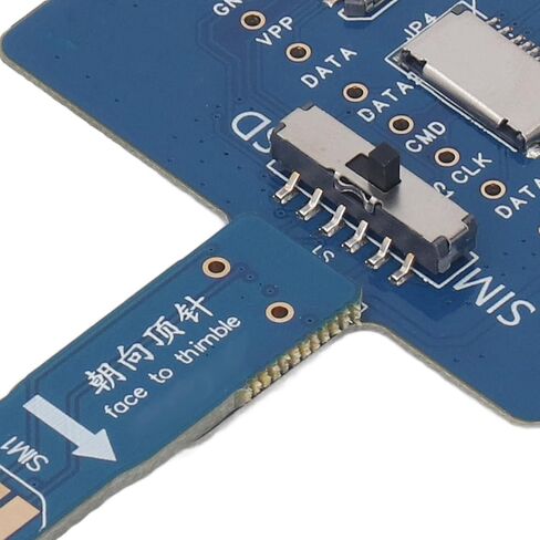 ViaGasaFamido Universal Smartphone Test Board Electronic Component Cell Phone Signal Tester with Dual SIM Card Memory Card Phone Holder Voltage Detection for Repair Maintenance in Kuwait