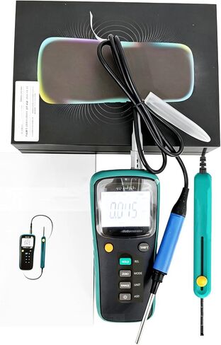 AC DC Magnetic Field Strength Meter Tester Gauss Tesla Meter with Radial&Axial Two Probes Class 1 Range 2mT~3000mT for Measuring The Flux Density Of DC Constant Magnetic Field&AC Magnetic Field in Kuwait