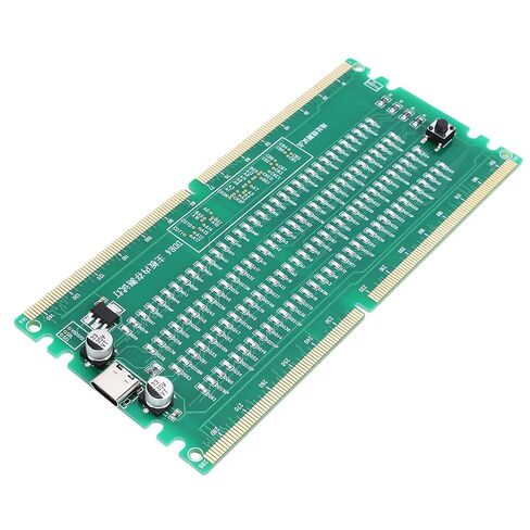 Cuifati DDR4 Memory Tester, Computer Memory Test Card with LED Indicators for Desktop PC Server Motherboard in Kuwait