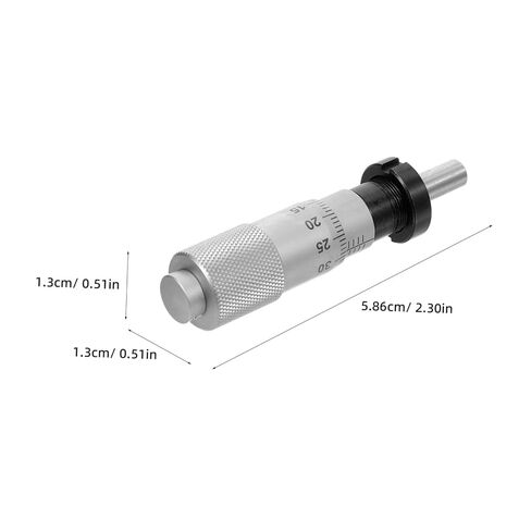FOMIYES Micrometer Head Measure Tool 0-13mm Range with Flat Ball Head, Aluminum Alloy Construction and Easy to Read Markings for Accurate Inside Dimensions in Laboratories and Thread in Kuwait