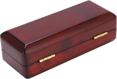 Semme Elegant Wood Mouthpiece Case Box for Saxophone Portable Musical Instrument Accessories in Rosewood Design (Rosewood Handle) in Kuwait