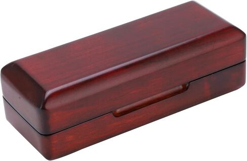 Semme Elegant Wood Mouthpiece Case Box for Saxophone Portable Musical Instrument Accessories in Rosewood Design (Rosewood Handle) in Kuwait