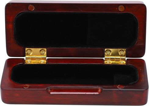 Semme Elegant Wood Mouthpiece Case Box for Saxophone Portable Musical Instrument Accessories in Rosewood Design (Rosewood Handle) in Kuwait