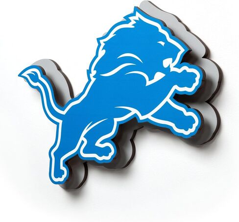 YouTheFan NFL 3D Die-Cut Wall Art, precision-crafted and laser-cut in the exact shape of your team’s logo, multiple layers create striking depth, ready-to-hang and officially licensed in Kuwait