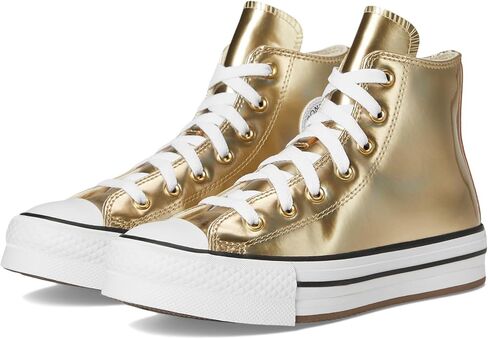 Converse Girl's Chuck Taylor All Star Eva Lift Platform Metallic (Big Kid) in Kuwait