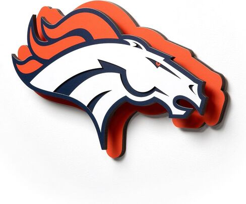 YouTheFan NFL 3D Die-Cut Wall Art, precision-crafted and laser-cut in the exact shape of your team’s logo, multiple layers create striking depth, ready-to-hang and officially licensed in Kuwait