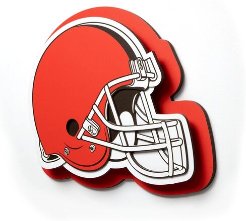 YouTheFan NFL 3D Die-Cut Wall Art, precision-crafted and laser-cut in the exact shape of your team’s logo, multiple layers create striking depth, ready-to-hang and officially licensed in Kuwait