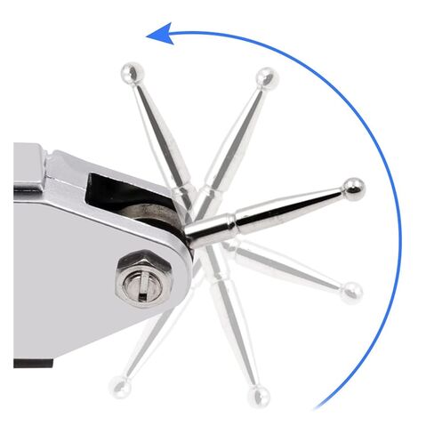 Dial Indicator, Accurate Dial Gauge Test Indicator Precision Metric with Dovetail Rails Mount 0-4 0.01mm Measuring Instrument Tool in Kuwait