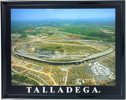 Framed Nascar Talladega Speedway Aerial Print Artwork F7565A in Kuwait