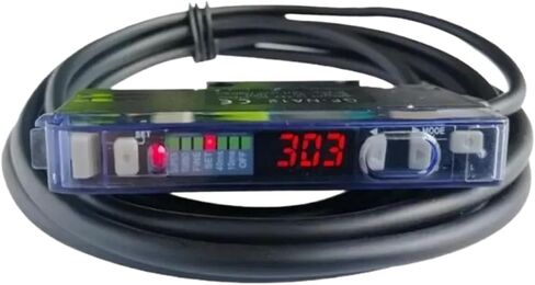 1pcs E3X GF-NA11 Fiber Optic Amplifier FS-V11 Fiber Optic Sensor Diffuse Reflection Induction Optoelectronic Reflection(GF-NA10 NPN) in Kuwait