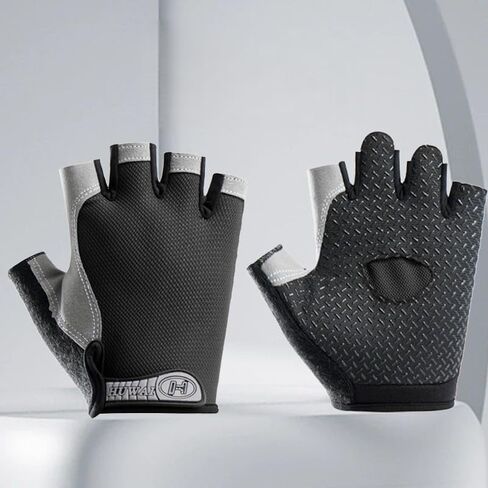 Cycling Gloves Half-Finger Lightweight Breathable Anti-Slip Unisex Summer Biking, Hiking, Fitness Running in Kuwait