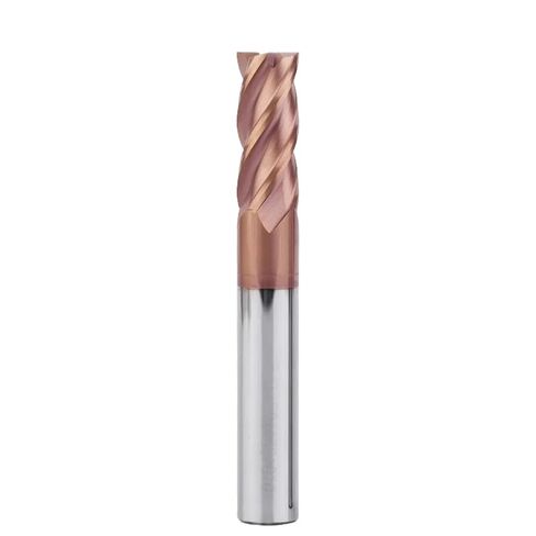 HRC55 Carbide end Mill 1 2 4 5 6 8 10 12mm 4Flutes Milling Cutter Cutting Iron Cutter Maching EndMill Milling Cutter(D2.0x6xD4x50) in Kuwait