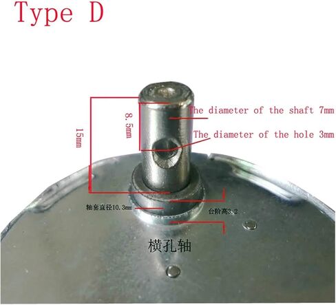 JS-50B(S) مشغل إلكتروني DC مشغل إلكتروني 4 نوع النوع A (CW) تيار مستمر 6 فولت (5 فولت مشترك) 10 دورة في الدقيقة 2kgf.cm محركات صناعية in Kuwait
