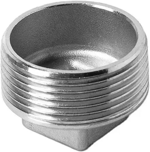 NPT 1/8" 1/4" 3/8" 1/2" 3/4" 1" 1-1/2" 2" ذكر أنثى غطاء نهاية مستدير 304 من الفولاذ المقاوم للصدأ متقاطع 4 اتجاهات تركيب أنابيب زيت الغاز المائي (4 اتجاهات، NPT THREAD_1/2") in Kuwait