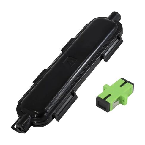 10pcs/lot SC UPC Waterproof Protection Box for Optical Fiber Adapter(10pcs with scupc) in Kuwait