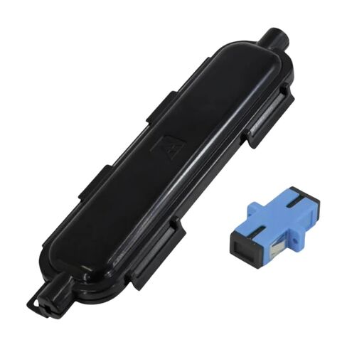 10pcs/lot SC UPC Waterproof Protection Box for Optical Fiber Adapter(10pcs with scupc) in Kuwait