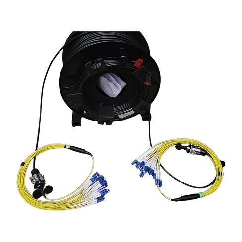 MPO Fiber Optic Jumper 24C TPU أحادي الوضع من النوع B 24 Core (120m MPO FM Type A) in Kuwait
