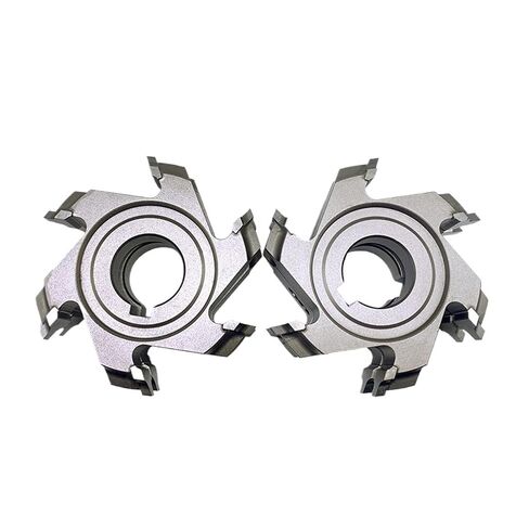 1Pair Fine Trimming Cuttering 68x16/20xH16mm 6Z R1.5/R2/R3 for Edge Banding Machine Woodworking Tool(68x20x16mm 6Z PCD,R2) in Kuwait