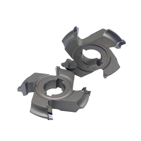 1PAIR 58x16x12mm 4Z Fine Trimming Cuttering for Homag Edge Banding Machine Woodworking Tool(58X16XH12 4Z R1.5) in Kuwait