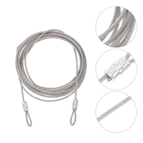 3pcs Stainless Steel Wire Rope Cable for Shade Sail Canopy Installation Heavy-Duty Hanging for Use Thickness in Kuwait