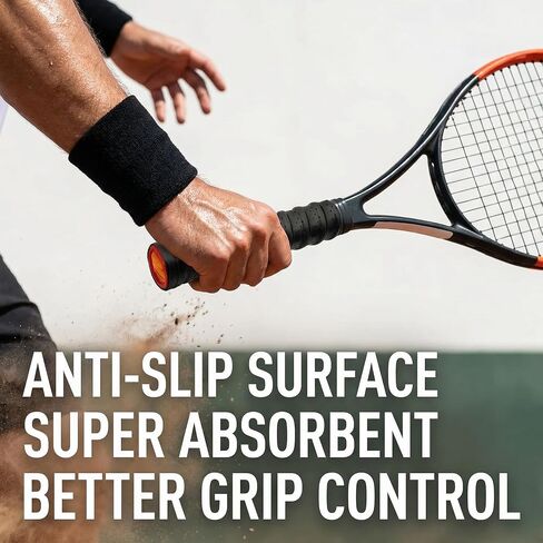 Rackets Grip Anti Slip Perforated Super Absorbent Tennis Overgrip Badminton Overgrip Pickleballs Overgrip - 3 Pack in Kuwait