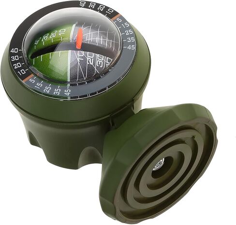 Generic Car Inclinometer Slope Meter Balancer with Adjustable Stand for Vehicle SUV Truck Accurate Angle Measurement Ergonomic Design ABS Material Army Green in Kuwait