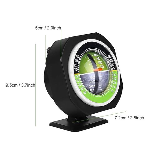Yinhing Car Inclinometer Inclinometer of Outdoor Luminous LED Slope Meter Accurate Angle Measurement for Cars and Outdoor Activities Battery Powered Compact Design for Easy Ca in Kuwait