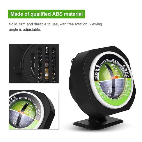 Yinhing Car Inclinometer Inclinometer of Outdoor Luminous LED Slope Meter Accurate Angle Measurement for Cars and Outdoor Activities Battery Powered Compact Design for Easy Ca in Kuwait
