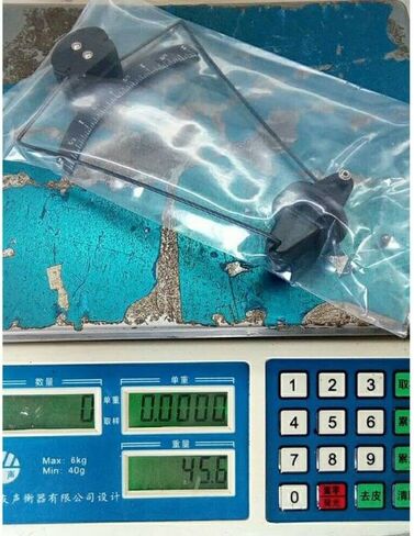 DAGIJIRD 0-50° Measurement RC Fixed Wing Plane Model Inclinometer Aileron Angle Meter Tool in Kuwait