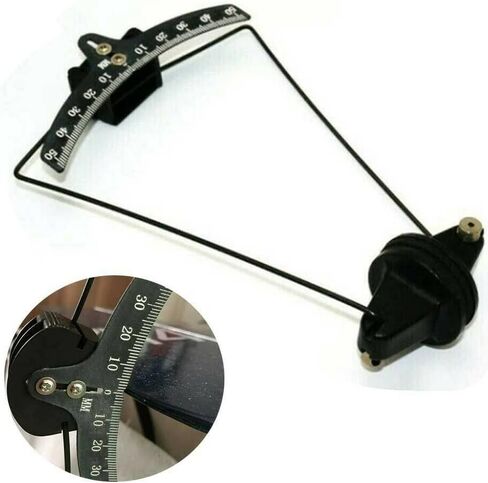 DAGIJIRD 0-50° Measurement RC Fixed Wing Plane Model Inclinometer Aileron Angle Meter Tool in Kuwait