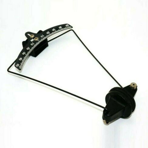 DAGIJIRD 0-50° Measurement RC Fixed Wing Plane Model Inclinometer Aileron Angle Meter Tool in Kuwait