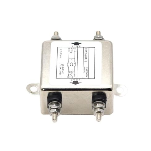 Power EMI Filter CW3-6A 10A 20A-S AC 220V Single Phase Interference Purification(20A) in Kuwait