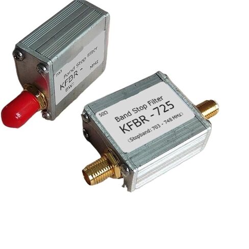 725MHz Band-Stop Filter for Base Station Test, Cut Off 703~748MHz Signal, SMA Interface in Kuwait