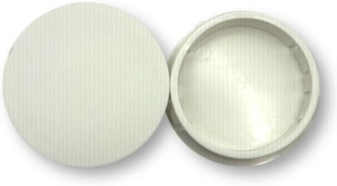 Nylon Caps Locking Panel Plugs - Fits 2 1/2" Hole - 2 13/16" Diameter - up to 1/4" Panel Thickness (4 White) in Kuwait