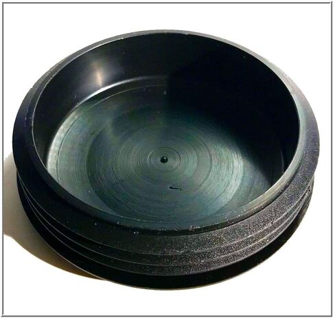 SBDs 4-3/8" Round Plastic Tubing Plug-End Cap 4-7 Ga 110 MM Heavy Duty -Rare Size. Made in USA in Kuwait